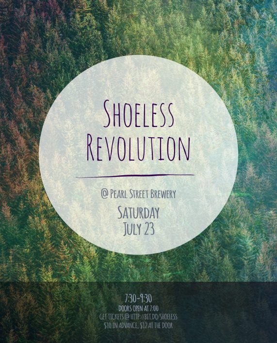 Shoeless Revolution Gig Poster